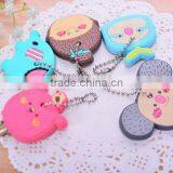 Cheap Custom Colourful Functional Silicone Keychain Bracelet thumbnail-1