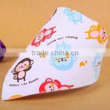 Trangle Cotton Triangle Baby Bib Wholesale thumbnail-3