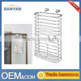 China Factory Hot Item Over the Cabinet Door Basket Kitchen Storage thumbnail-3