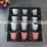 Wholesale Bulk 12 PCS White And Pink Style Ceramic Porcelain Mini Tea Cup Set In Gift Box thumbnail-2