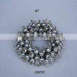 Wreath Style Glass Beads Weaving Napkin Rings Available in Many Colours thumbnail-1