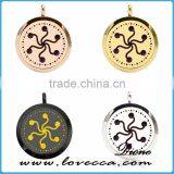 Stainless Steel Aromatherapy Essential Oils Diffuser Necklace,Silver Locket thumbnail-5