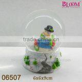 Unique Resin Water Snow Globe thumbnail-1
