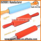 Fondant Decorating Silicone Plastic Rolling Pin thumbnail-2