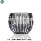 Mason Jar Stem Glasses Shining Star Crystal Tealight Candle Holders