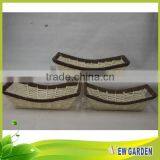 Factory Prices Brightly Round/Square/Retangle White Nylon Rope Basket thumbnail-2