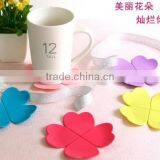 Wholesale Anti-scalding Flower-shaped Silicone Coaster Coffee Insulation Pad thumbnail-1