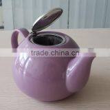 BTHJC-8 Factroy Direct Wholesale Ceramic Color Teapot thumbnail-3