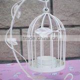 Bird Cage Outdoor Hanging Decorative Solar Candle Lantern thumbnail-6