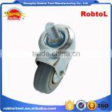 50mm Castor Wheel Caster Fixed Swivel Brake Rubber Nylon Pu TPR PP thumbnail-4