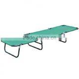 Folding 18x1.0mm Steel Frame Beach Sunbed Camping Cot thumbnail-2