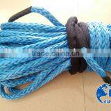 Guangzhou 12v 24v Car Winch Accessories 4x4 Synthetic Rope 30m Long 9500lbs Electric Winch Synthetic Rope thumbnail-1