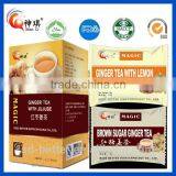 FDA Certification Herbal Slimming Tea , Instant Honey Ginger Tea , Yellow Ginger Tea Price thumbnail-1