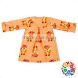 2017 New Pink Color Unicorn Prints Little Girls Coats Jackets High Collar Warm Cotton Kids Winter Jackets Whloesale Baby Jacket thumbnail-6