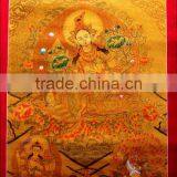 GREEN TARA (GOLDEN) THANKA thumbnail-1