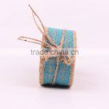 Jute Burlap Natural Hessian Ribbon With Lace Trim Wedding Rustic Vintage thumbnail-3