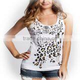 2014 Printed Wholesale 100 Cotton Tank Top Printing Tank Top thumbnail-2