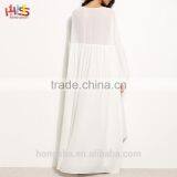 White Lantern Sleeve High Low Tent Dress Vintage Dress 1950s Spring Summer 2017 HSd7519 thumbnail-4