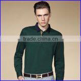 Custom New Design Long Sleeve Polo Shirts for Mens 100% Cotton thumbnail-4