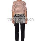 Women Clothing Manufacturer Tassels Blouse for Women thumbnail-2