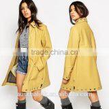 Outdoor Custom Women Waterproof Trench Coat Fashion Designs thumbnail-5