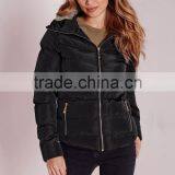 Most Popular Chinese Style Women Black Padded Jacket thumbnail-1