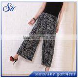 Grey Stripes Leggings Women's Loose Pants Hot Selling Fashion Style thumbnail-1