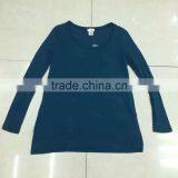 Ladies Stocklots Long Sleeve Blank T-shirt thumbnail-1