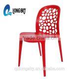 LS-4031A Wholesale Leisure Design Outdoor Furniture Stackable Full Plastic Cheap Used Colorful Garden Chairs for Hot Sale thumbnail-3