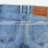 Boys Acid Blue OEM/Wholesale HIGH-END100% Cotton Jeans Kids Fashion Denim Jean thumbnail-4