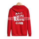 Anti Social Club Autumn Winter Streetwear Cotton Men Brand Clothing Hip Hop Sweatshirt Hoodies Hoody thumbnail-3