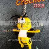 Handmade Crochet Key Chains Wholesale Key Rings thumbnail-1
