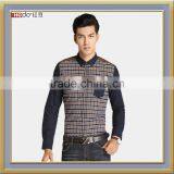 CASUAL SANDED PLAID SHIRT SLIM FIT CASUAL SHIRT thumbnail-1