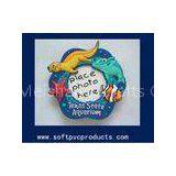 Custom Design 3D Soft PVC Rubber Photo Frame , Rubber Table Photo Frames