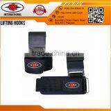 Weight Lifting Training Gym Hook Grips Straps Gloves Wrist Support Lift thumbnail-5