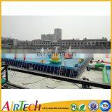 China High Quality Rectangular Metal Frame Pool, Customized Steel Swimming Pool