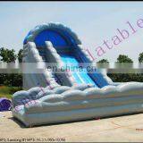 High Quality Water Wave Inflatable Slide WS004