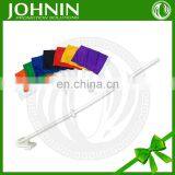 Free Sample Plastic Pole Custom New Design Low MOQ Car Flag thumbnail-6