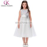 Grace Karin Sleeveless Sequined Flower Girl Princess Bridesmaid Wedding Pageant Party Dress 2~12 Years CL008940-1
