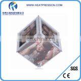 Rotating Photo Small Cube Frame for Promotional thumbnail-1