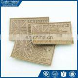 2016High Quality Decorative Custom Cheap Leather Badge thumbnail-2