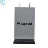Table Top A5 Metal Glass Flip Restaurant Menu Card Sign Holder