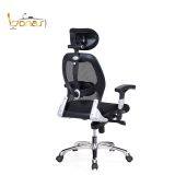 High Back Mesh Office Chair Ergonomic Chair With Headrest and Adjustable Lumbar Support thumbnail-4