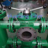 Корпус фильтра возвратного масла с двумя картриджами SDRLF-1300W/80 с высоким потоком для высоконапорной гидравлической системы масла thumbnail-3