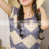 Hand Knitting Cotton Acrylic Linen Blend dk Weight Fancy Yarn for Hand Knitting thumbnail-4