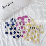 5141 Baby Clothing Korean Style Newborn Baby Girl Dot Casual t Shirt thumbnail-2
