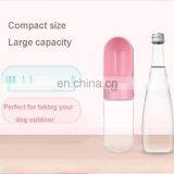Wholesale Capsule Style 400ml ABS Portable Dog Water Bottle Outdoor Travel Pet Dog Water Bottle thumbnail-5