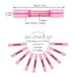 Hampool High Performance Red 50pcs Wire Connector Automotive Heat Shrink Terminals thumbnail-5