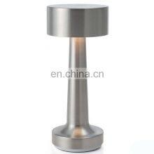 Artificial Intelligent Aluminum Decoration Dimmable by Touch Wireless Metal Table Modern Lamps thumbnail-2