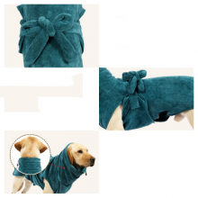New Style Super Absorbent Quick-dry Towel Small and Large Design Dog Coat Pet Clothes thumbnail-4